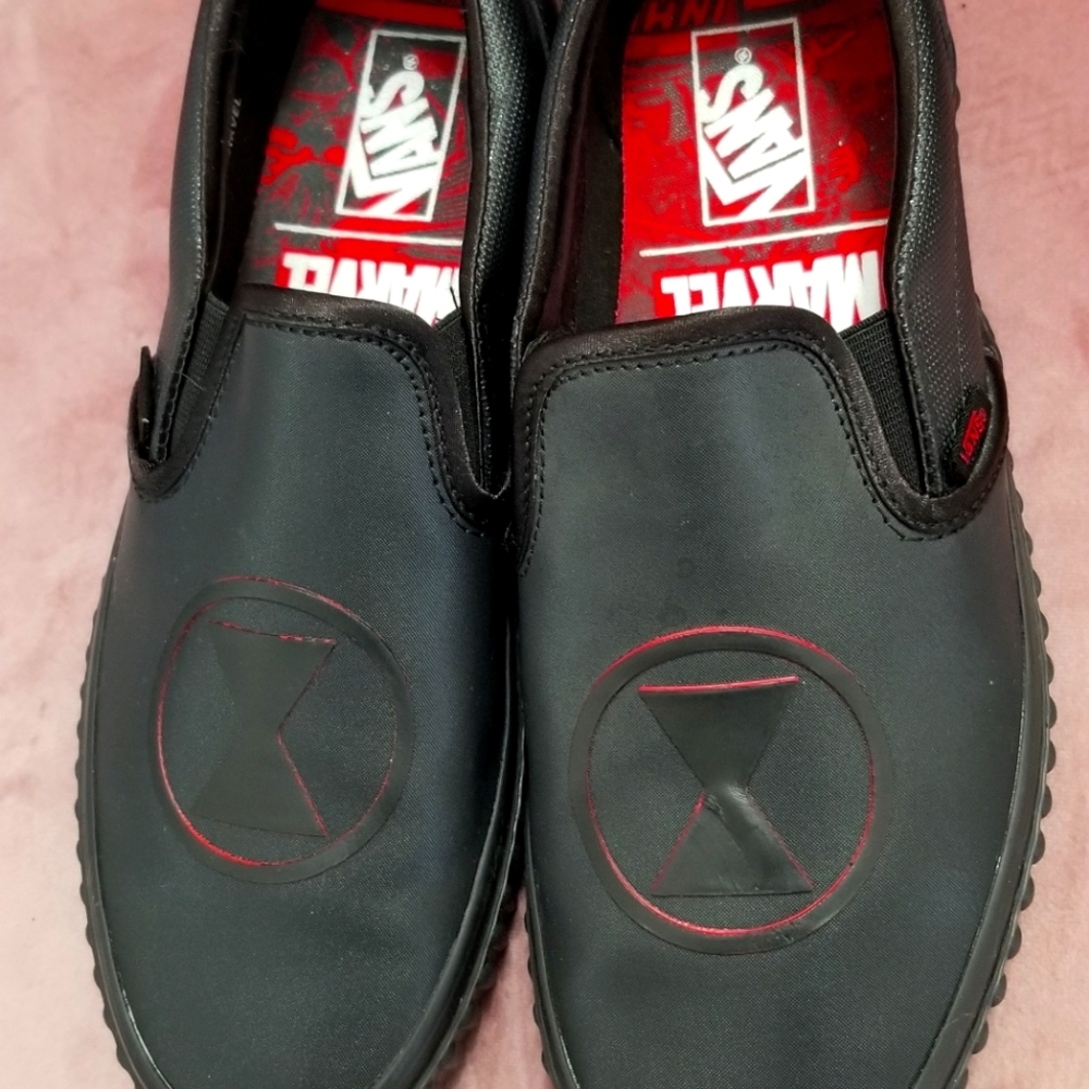 Marvel black widow vans